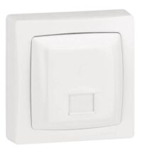 Legrand 086033 Datendose ISDN 1-fach m.8poligem Steckergesicht Oteo weiß