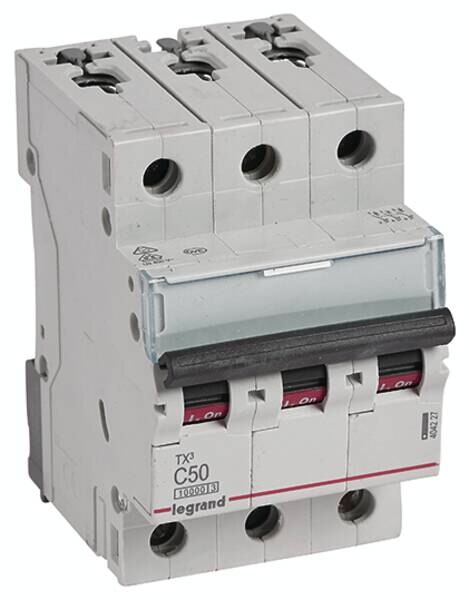 Legrand Legrand 404227 TX3 LS-Schalter C 50A 3-polig 10kA 400VAC 3TE