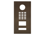 DoorBird D2101V Frontblende – Echte Baubronze