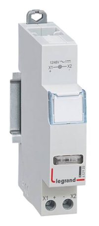 Bild vom Produkt: Legrand 412925 CX3 Meldeleuchte LED 1-fach farblos 12/48VAC/DC 1TE