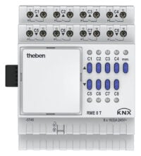 Theben Schaltaktor/Jalousieaktor MIX2,Erweiter Modul RME 8 T KNX