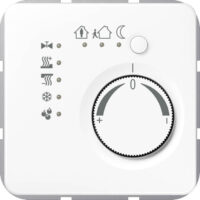 Jung KNX Stetigregler alpinweiß mit integriert Busankoppler CD 2178 WW