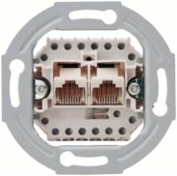 Kopp 33369402 UAE-Anschlussdose UP ISDN-fähig RJ11/12 RJ45 8p Sockel