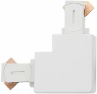 SG LEUCHTEN Kupplung/Verbinder L weiß 34mm ZIP 230V 003060