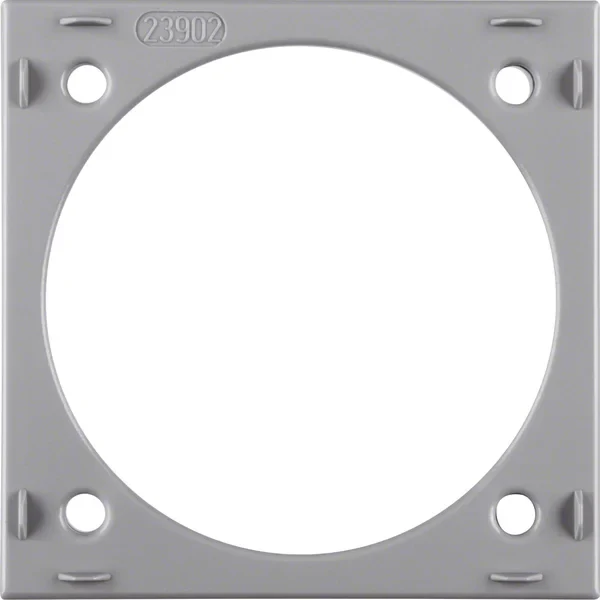 Berker Aufbau-Distanzring grau 918252506