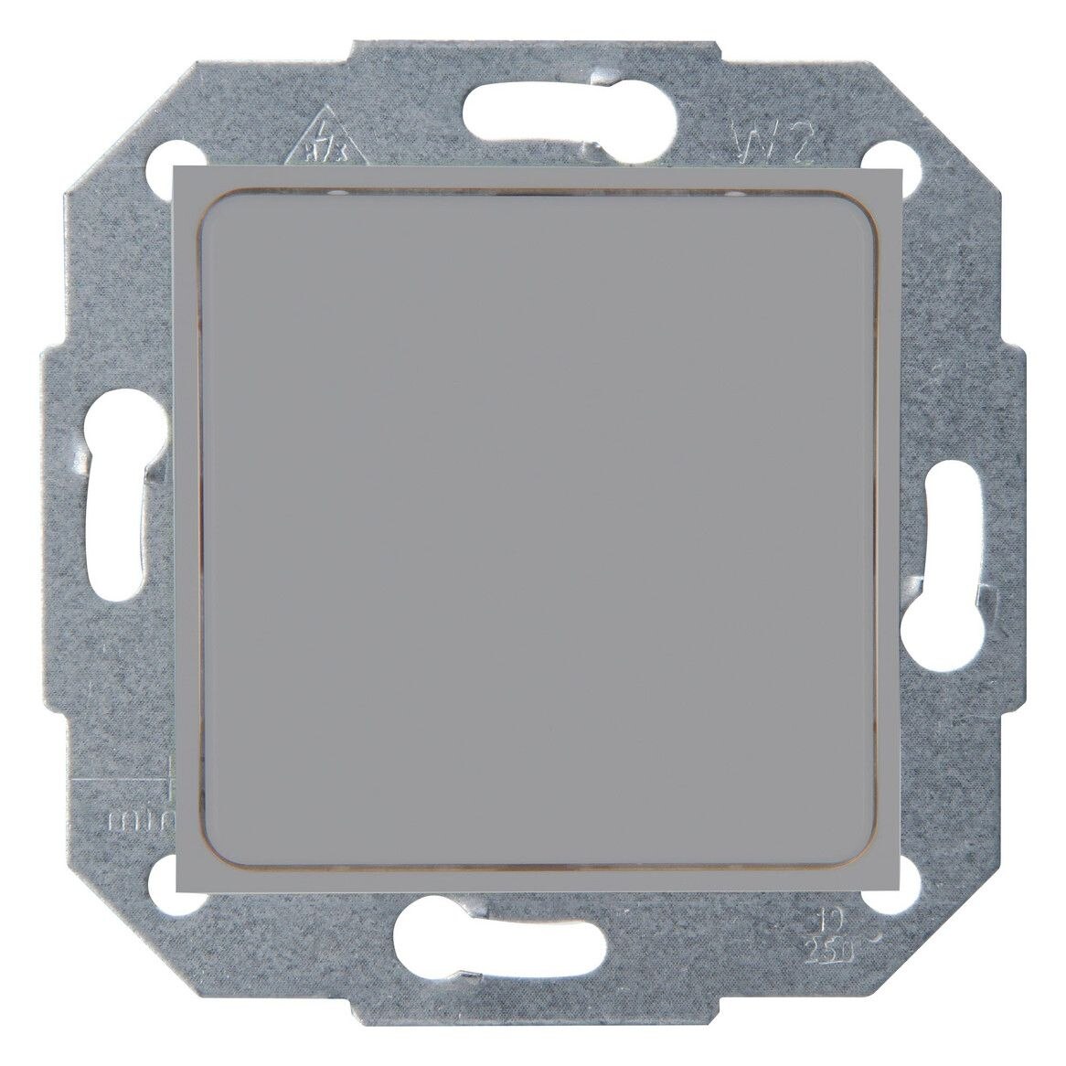 Kopp Kopp 333647006 HK07-Blindabdeckung Farbe stahl
