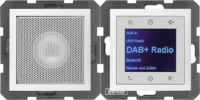 Berker Radio mit Lautspr. DAB+ S. 1/B.x Polarweiß matt 29809909