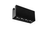 SG LEUCHTEN LED-Schienenstrahler 8W Konverter 320767 dimmbar 1LED schwarz 3000K weiß 470lm schwarz matt