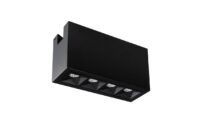 SG LEUCHTEN LED-Schienenstrahler 8W Konverter 320767 dimmbar 1LED schwarz 3000K weiß 470lm schwarz matt