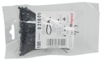 Legrand 031800 Kabelbinder Colring schwarz innenverzahnt 2,4 X 95mm UV-best
