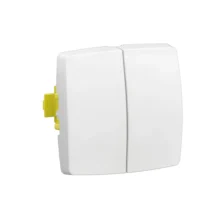 Legrand 086120L OTEO Unigerät Doppelwechselsch oder -taster Einsatz
