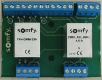Somfy Trennrelais Hutsch. f.4 Antriebe TR4-DRM-230