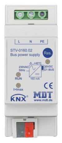 MDT technologies Busspannungsversorgung Reiheneinbaugerät, 160mA STV-0160.02