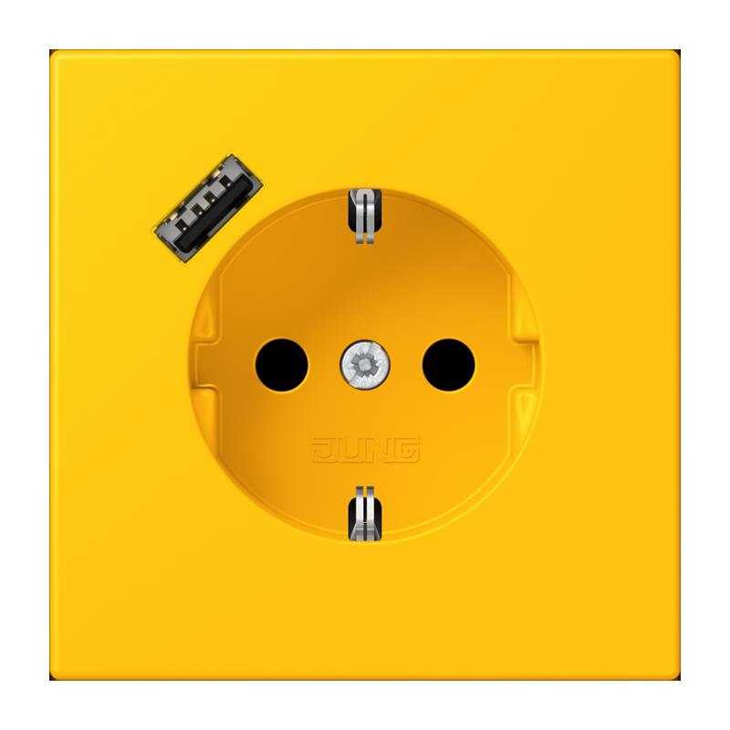 Jung Jung LC1520-18A263 SCHUKO-Steckdose mit USB Typ A LC4320W