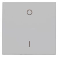 Kopp 491934008 HK07-Flächenwippe 2-polig Farbe:grau matt