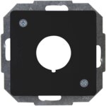 Kopp 331750007 HK05 Abdeckung für Befehlsgeräte mattschwarz