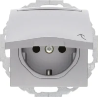 Berker Schuko-Steckdosealu 47461404