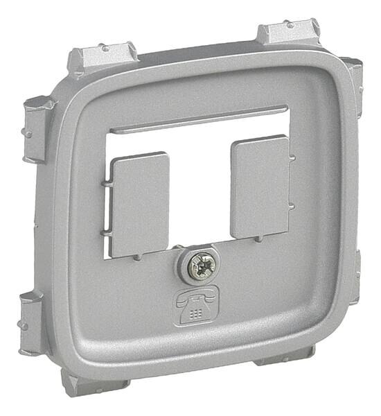 Legrand Legrand 755497 Telefon-Abdeckung Valena Allure Aluminium