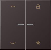 Jung FM AL 1701 P D eNet Funk-Steuertaste Symbole Pfeile