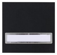 Kopp 492050002 HK07-Flächenwippe mit Beschriftungsfeld Farbe:schwarz matt