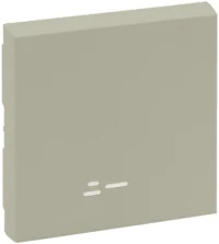 Legrand 864606 Wippe beleuchtet Wechselschalter Niloe Step Sand