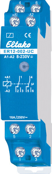 Bild vom Produkt: Eltako Steuerrelais für Reihen-EB 2W pot.frei 16A/250V ER12-002-UC