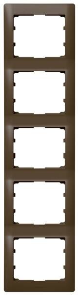 Legrand Legrand 771209 Rahmen 5-fach senkrecht Galea dark bronze