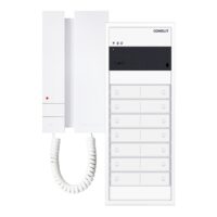 Comelit KAU2213 Paketlösung Ultra Audio Aufputz 13 Wohneinheiten Mini mit Hörer SB2