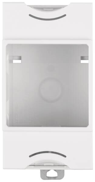 Legrand Legrand 412950 Hutschienenadapter DX3 MSC 2,5 TE grau für Einbau von 2M Mosaic