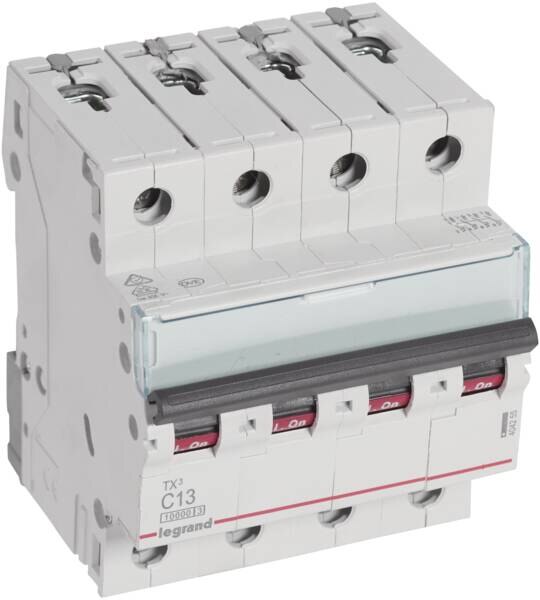 Legrand Legrand 404255 TX3 LS-Schalter C 13A 4-polig 10kA 400VAC 4TE