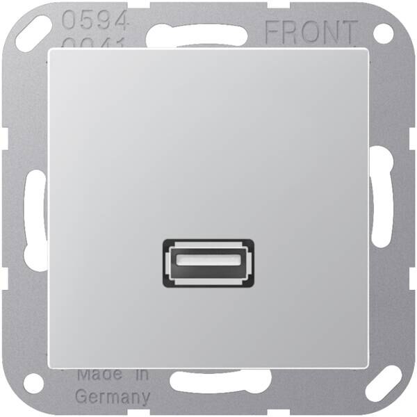 Jung Jung MAA1122AL Einsatz USB Serie A aluminium