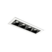 SG LEUCHTEN LED-Einbaustrahler 10W Konverter INSPIRE 212448 4LEDs weiß 2700-6500K weiß