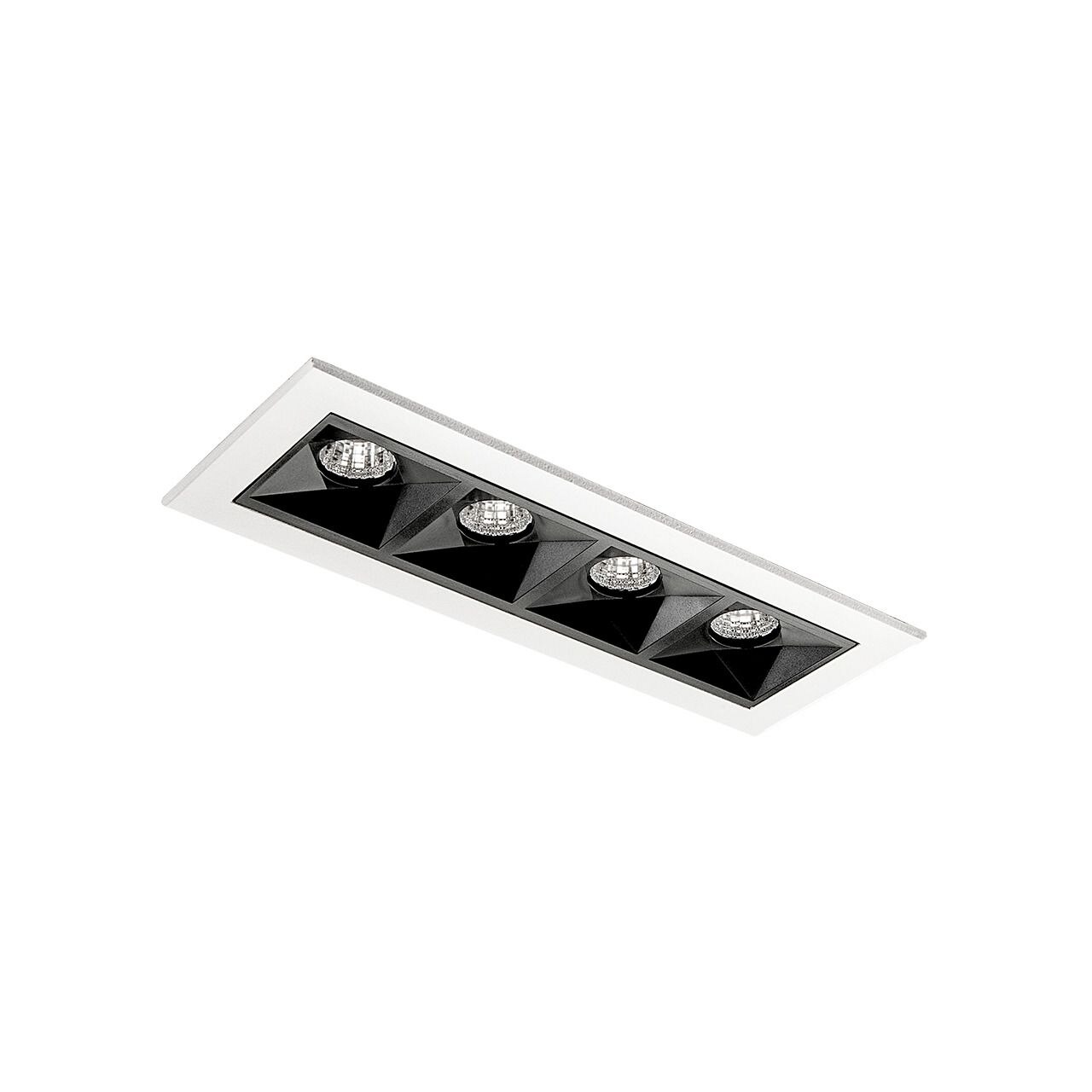 SG LEUCHTEN LED-Einbaustrahler 10W Konverter INSPIRE 212448 4LEDs weiß 2700-6500K weiß
