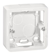 Legrand 080280 Aufputz Gehäuse T=30mm 2-modulig Mosaic ultraweiß