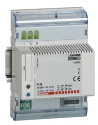 BTicino F418U2 Universal 2-Kanal Reiheneinbaugerät Dimmer 2x300VA Nulldurchgangsschaltung