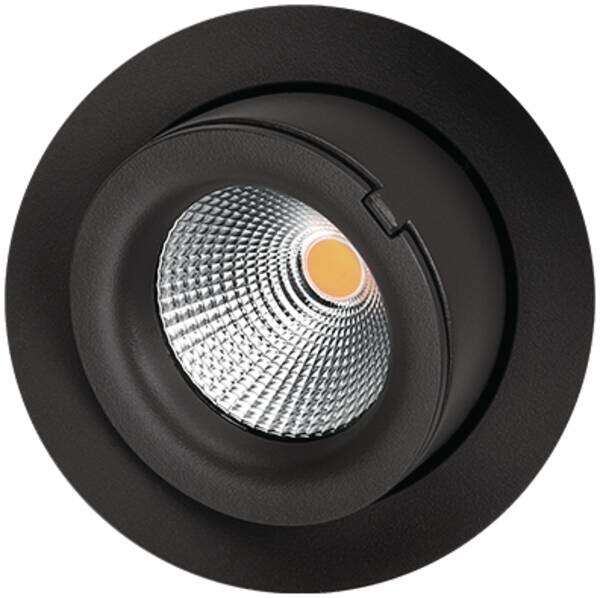 SG Leuchten SG LEUCHTEN LED-Einbaustrahler 9W Konverter JUNISTAR 903203 1LED schwarz 2700K weiß 640lm