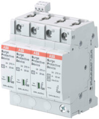ABB Stotz S&J Überspannungsschutz Typ2 TN-S 4P 40kA OVR T2 4L40-275PTSQS
