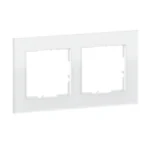Legrand 766102 SEANO Natura 2-fach Rahmen aus Echtmaterial Farbausführung White