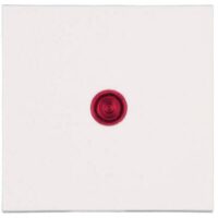 Kopp 490072006 Flächenwippe mit Linse rot HK07 reinweiß