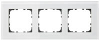 MDT technologies Glasrahmen 3-fach weiß BE-GTR3W.01