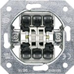Siemens 5TA2118 DELTA Unterputz Doppel-Wechselschalter 10A 250V