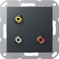 Jung Cinch Audio+Compos.Vid. anthrazit matt MA A 1031 ANM