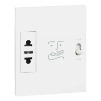 BTicino KW4177 LivingNow 3M Rasier- steckdose in Farbausführung White