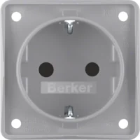 Berker Schuko-Steckdosegr mit Steckklemmen 947792506