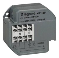 Legrand 049120 UP-Fernschalter elektronisch 230V 1S/10A Nulldurchgangsschaltung