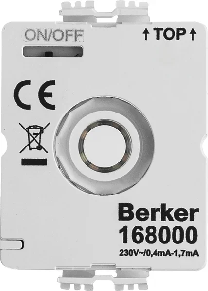 Berker Berker LED-Modul Drehschalter 230V, mit N-Leiter 168000