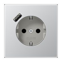 Jung AL1520-18A SCHUKO-Steckdose m.USB Typ A