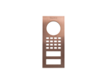 DoorBird D1101V Aufputz Frontblende – Bronze-Optik (PVD)