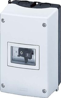 Siemens 3RV1913-1CA00 Isolierst. Aufbau- gehäuse IP55 N-/PE-Klemme 54mm metr.