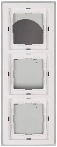 Kopp 400329066 Abdeckrahmen 3-fach VEN reinweiß